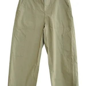 Agolde Los Angeles Khaki Tan Cargo Utility Wide Leg Cropped Pants Womens Size 25 thumbnail 3