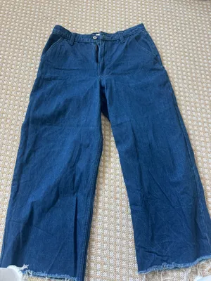 Abercrombie & fitch mid rise ultra wide leg jeans size 26 thumbnail 2