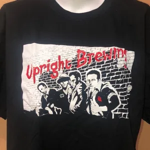 Upright Brewing black gildan T-shirt thumbnail 2