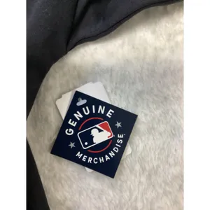Atlanta Braves MLB Womens Navy Cropped Hoodie Campus Lifestyle Size‎ Large NWT thumbnail 4