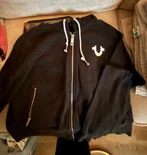 True Religion Hoodie Zip-Up thumbnail 1