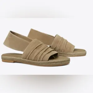 Tory Burch Suede Slingback‎ Espadrille Sandals Size 6.5- New thumbnail 3