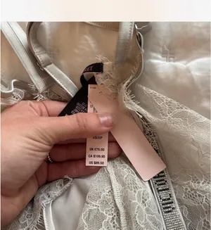 Victoria's Secret White Slip Lace Dress thumbnail 6