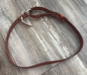 Gap Brown Leather BELT small thumbnail 1