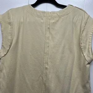 Free People Beach Womens Cardigan Small Cotton Oversized Boho Minimalist Relaxed thumbnail 10