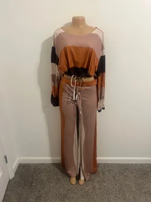 Loragal Destin" Multi Print Pant Set - SkinLux.XO Luxur.. thumbnail 2