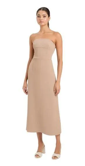 KOOKAI Alpha Beige Strapless Dress (NWT) thumbnail 1