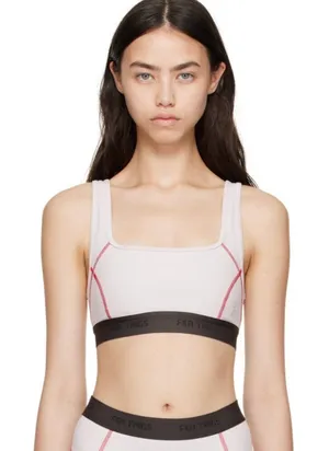 OnCloud x FKA Twigs Limited Edition Studio Sports Bra Pale Pink Black Small $110 thumbnail 1