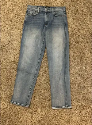 7 For All Mankind Straight Jeans thumbnail 8