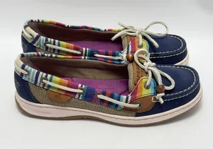 Sperry Top-Sider Women's Angelfish Navy/Serape Boat Shoes Size 8M thumbnail 1