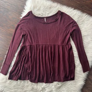 Free People Forever Your Girl Babydoll Top thumbnail 3