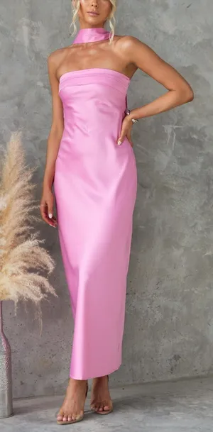 Peppermayo Pink maxi dress thumbnail 1