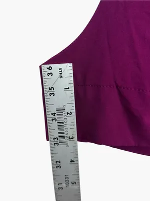 Athleta Hudson Board Shorts Women Size 10 Magenta Berry Stretch Drawstring thumbnail 7