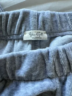 John Galt Velvet Joggers thumbnail 2