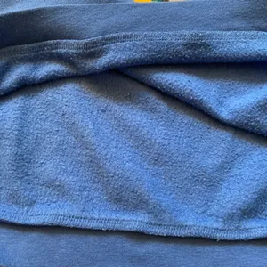 Disney Vintage Blue Patchwork Fleece Sweater Size L thumbnail 5