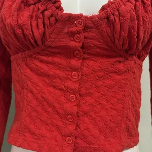 Free People Ladybug Long Sleeve Cropped Top Medium thumbnail 10