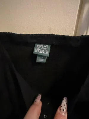 black lace corset top thumbnail 2