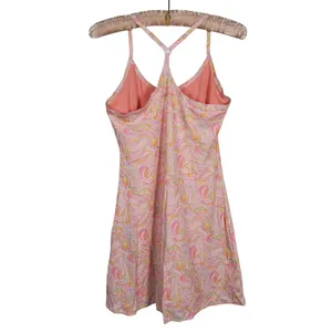 Outdoor Voices Exercise Dress Size Small Pink Marbled Swirl Tennis Pickleball thumbnail 3