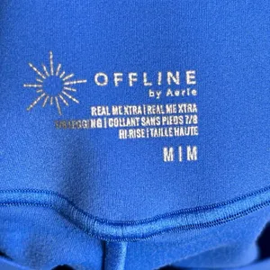 OFFLINE by Aerie Real Me Xtra 7/8 High-Rise Legging Blue Size Medium thumbnail 6