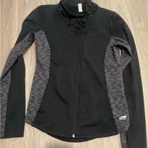 Marika Black and Gray Athletic Zip thumbnail 1