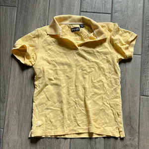 Ping Yellow Polo Shirt Lightweight Cotton Blend thumbnail 1