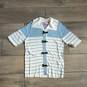 Cinta stripe sweater White Size L thumbnail 4