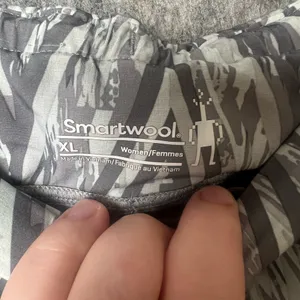 Smartwool Woman XL Gray Patterned lightweight running Shorts‎ thumbnail 2
