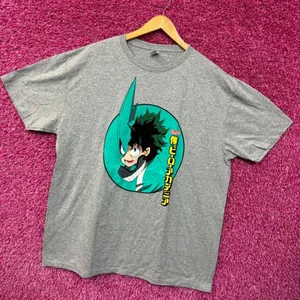 My Hero Academia Deku Izuku Midoriya Anime T-shirt Size 2XL thumbnail 3