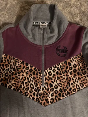 PINK Victoria's Secret Quarter-Zip Sweatshirt thumbnail 2