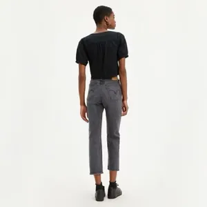 Levi's Wedgie Straight Fit Woman's Jeans in‎ Break A Leg Black Size 26 thumbnail 2