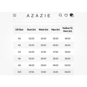Azazie Charlize Stretch‎ A-Line One Shoulder Mesh Floor-Length Dress thumbnail 10
