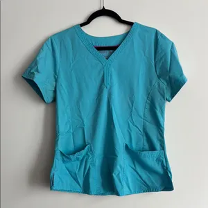 Purple Label by Healing Hands Scrub Top Size L thumbnail 1