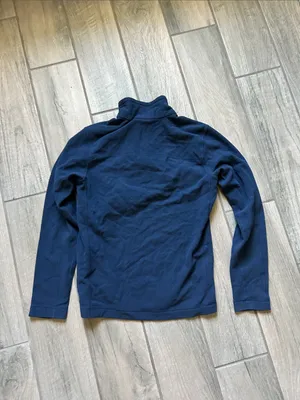 Patagonia Navy Women's Quarter-Zip Fleece Pullover thumbnail 4