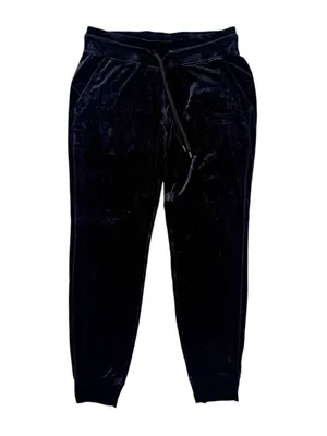 lululemon Ready to Crush High-Rise Velour Joggers size 10 in black thumbnail 2