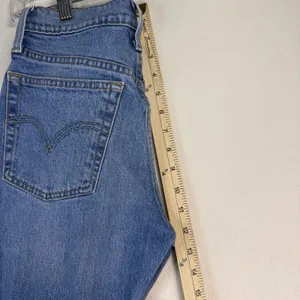 Levis Jeans Womens SIze SL Wedgie Straight Stretch‎ Mid Rise Button Fly *GUC* thumbnail 5
