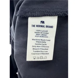 The Normal Brand Sueded Costa Romper S Black Lyocell Utility Drawstring Pocket M thumbnail 7