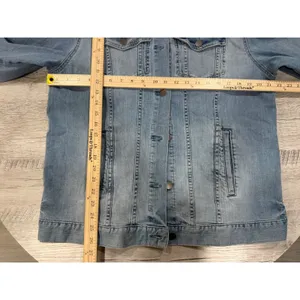 a.n.a. A New Approach Denim Jean Jacket Light Wash Size 1x Classic Casual thumbnail 8