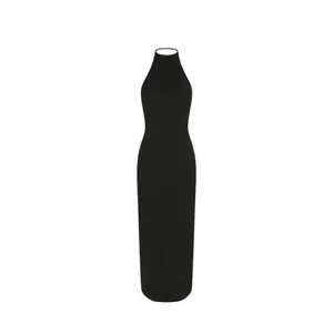 New Skims Cloud Maxi Dress onyx Small thumbnail 4