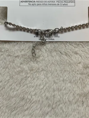 D'Bello Silver Heart Crystal Bracelet thumbnail 5