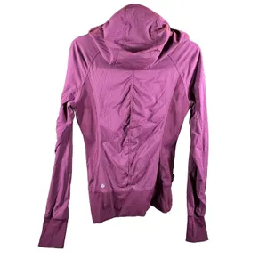 Lululemon In Flux Womens 10 Jacket Regal Plum Purple Reversible Full Zip Hoodie thumbnail 10