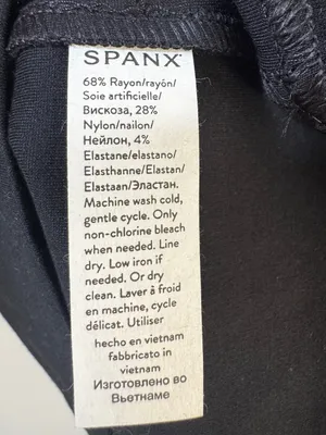 NWT Spanx Black The Perfect Shift Dress 3/4 sleeves A Line LBD Medium thumbnail 15