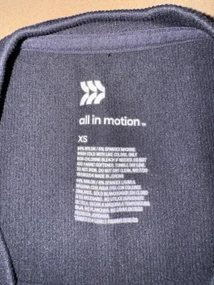 All in Motion Long Athletic Sleeve Cropped Top thumbnail 2