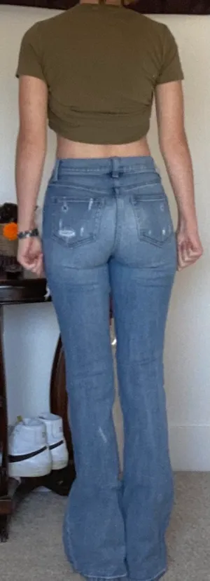 Bootcut Blue Jeans Size 24 thumbnail 5