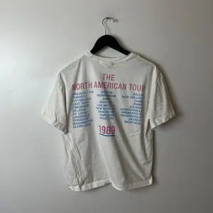 The Rolling Stone Steel Wheels Tour T Shirt Medium M Womens White Single Band thumbnail 16