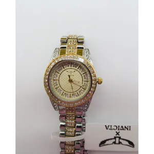 Invicta Wildflower Women's 32mm Two Tone Silver Gold Crystal Accented New In box thumbnail 3