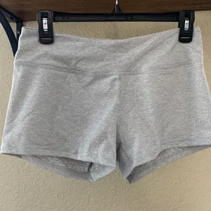 Born Primitive grey & white striped booty shorts thumbnail 3