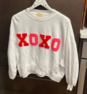 Judith March pullover xoxo‎ Sweatshirt women’s XL thumbnail 1
