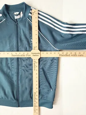 Adidas Originals Superstar Classic Track Jacket 90s Y2K - Large - Dark Steel thumbnail 4
