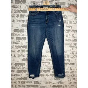 Kancan | women distressed denim jeans thumbnail 10