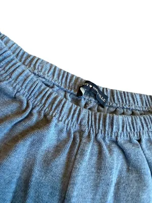 Brandy Melville Blue Lounge Shorts Comfy Casual Stretch Comfortable One Size thumbnail 6